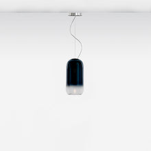 Load image into Gallery viewer, Gople Mini Pendant Light in Chrome/Blue.