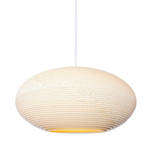 Load image into Gallery viewer, Disc Pendant Light in Blonde (Large).
