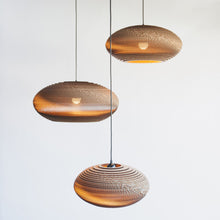 Load image into Gallery viewer, Disc Pendant Light in Detail.