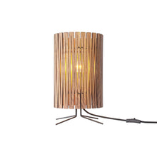 Load image into Gallery viewer, Kerflights Table Lamp in Black Walnut (Small).