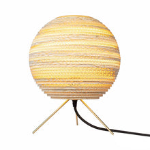Load image into Gallery viewer, Moon Table Lamp in Blonde.