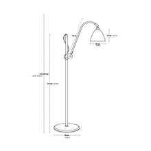 Load image into Gallery viewer, Bestlite Floor Lamp - line drawing.
