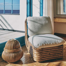 Load image into Gallery viewer, Bohemian Floor Lamp in living room.