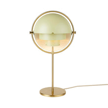 Load image into Gallery viewer, Multi-Lite Table Lamp in Brass/Desert Sage.