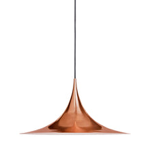 Load image into Gallery viewer, Semi Pendant Light in Copper (Medium).