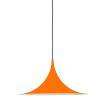 Load image into Gallery viewer, Semi Pendant Light in Orange Glossy (Medium).