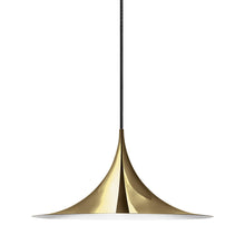 Load image into Gallery viewer, Semi Pendant Light in Polished Brass (Medium).