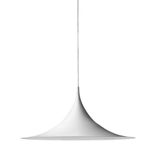Load image into Gallery viewer, Semi Pendant Light in White Semi Matt (Medium).