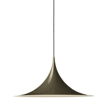 Load image into Gallery viewer, Semi Pendant Light in Dark Cocoa Glossy (Large).