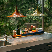 Load image into Gallery viewer, Semi Pendant Light in Kitchen.