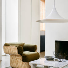 Load image into Gallery viewer, Semi Pendant Light in living room.