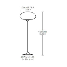 Load image into Gallery viewer, Stemlite Floor Lamp - line drawing.