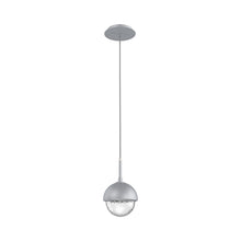 Load image into Gallery viewer, Cabochon LED Pendant Light in Classic Silver/Matching Finish.