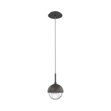 Load image into Gallery viewer, Cabochon LED Pendant Light in Graphite/Matching Finish.