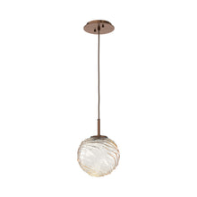 Load image into Gallery viewer, Gaia LED Pendant Light in Oil Rubbed Bronze/Amber (Medium).