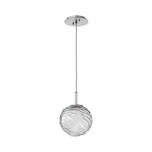 Load image into Gallery viewer, Gaia LED Pendant Light in Satin Nickel/Clear (Medium).