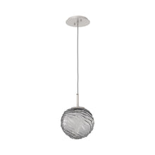 Load image into Gallery viewer, Gaia LED Pendant Light in Beige Silver/Smoke (Medium).