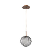 Load image into Gallery viewer, Gaia LED Pendant Light in Burnished Bronze/Smoke (Medium).