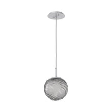 Load image into Gallery viewer, Gaia LED Pendant Light in Classic Silver/Smoke (Medium).