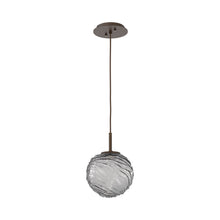 Load image into Gallery viewer, Gaia LED Pendant Light in Flat Bronze/Smoke (Medium).