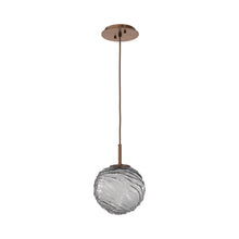 Load image into Gallery viewer, Gaia LED Pendant Light in Oil Rubbed Bronze/Smoke (Medium).