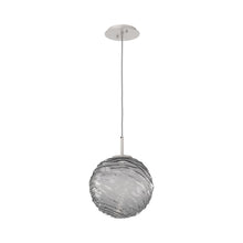 Load image into Gallery viewer, Gaia LED Pendant Light in Beige Silver/Smoke (Large).
