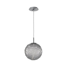 Load image into Gallery viewer, Gaia LED Pendant Light in Gunmetal/Smoke (Large).