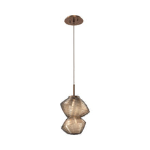 Load image into Gallery viewer, Mesa LED Pendant Light in Oil Rubbed Bronze/Bronze.