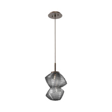 Load image into Gallery viewer, Mesa LED Pendant Light in Flat Bronze/Smoke.