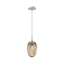 Load image into Gallery viewer, Meteo Pendant Light in Beige Silver/Bronze/Floret Crystal (LED).