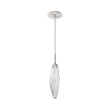 Load image into Gallery viewer, Rock Crystal LED Pendant Light in Beige Silver/Clear (Medium).