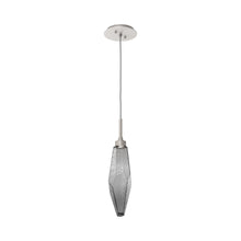 Load image into Gallery viewer, Rock Crystal LED Pendant Light in Beige Silver/Smoke (Medium).