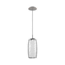 Load image into Gallery viewer, Vessel LED Pendant Light in Beige Silver/Clear.