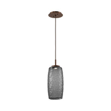 Load image into Gallery viewer, Vessel LED Pendant Light in Burnished Bronze/Smoke.