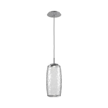 Load image into Gallery viewer, Vessel LED Pendant Light in Classic Silver/Clear.
