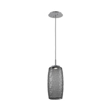Load image into Gallery viewer, Vessel LED Pendant Light in Classic Silver/Smoke.