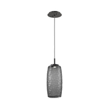 Load image into Gallery viewer, Vessel LED Pendant Light in Graphite/Smoke.