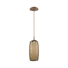 Load image into Gallery viewer, Vessel LED Pendant Light in Novel Brass/Bronze.