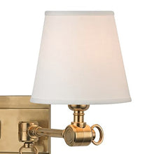Load image into Gallery viewer, Hillsdale Two Light Wall Light in Detail.