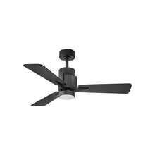 Load image into Gallery viewer, Atticus LED Ceiling Fan in Matte Black (42-Inch).