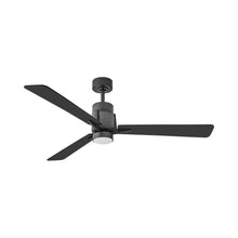 Load image into Gallery viewer, Atticus LED Ceiling Fan in Matte Black (56-Inch).