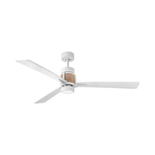 Load image into Gallery viewer, Atticus LED Ceiling Fan in Matte White (56-Inch).