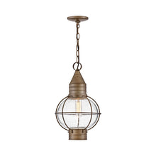 Load image into Gallery viewer, Cape Cod Outdoor Pendant Light in Burnished Bronze.