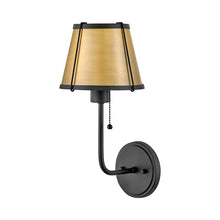 Load image into Gallery viewer, Clarke Wall Light in Black.