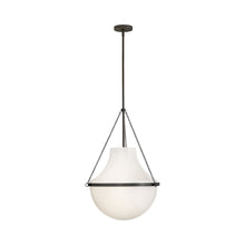 Load image into Gallery viewer, Collins Pendant Light in Black Oxide (Large).