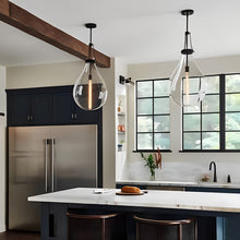 Load image into Gallery viewer, Eloise Pendant Light in kitchen.