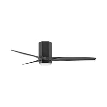 Load image into Gallery viewer, Facet LED Smart Ceiling Fan in Matte Black (52-Inch).