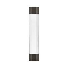 Load image into Gallery viewer, Facet LED Wall Light in Black Oxide.