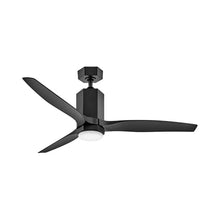 Load image into Gallery viewer, Facet LED Ceiling Fan in Matte Black (52-Inch).