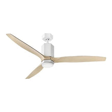 Load image into Gallery viewer, Facet LED Ceiling Fan in Matte White (60-Inch).